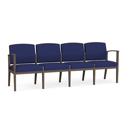 Picture of Lesro AS4101 Amherst Steel 4 Seat Sofa