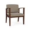 Picture of Lesro AW1201 Fabric Upholstered Amherst Wood Oversized Guest Chair