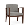 Picture of Lesro AW1201 Fabric Upholstered Amherst Wood Oversized Guest Chair