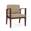 Picture of Lesro AW1201 Fabric Upholstered Amherst Wood Oversized Guest Chair