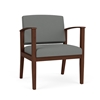 Picture of Lesro AW1201 Fabric Upholstered Amherst Wood Oversized Guest Chair