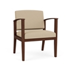 Picture of Lesro AW1201 Fabric Upholstered Amherst Wood Oversized Guest Chair