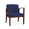 Picture of Lesro AW1201 Fabric Upholstered Amherst Wood Oversized Guest Chair