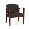 Picture of Lesro AW1201 Fabric Upholstered Amherst Wood Oversized Guest Chair