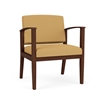 Picture of Lesro AW1201 Fabric Upholstered Amherst Wood Oversized Guest Chair