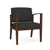 Picture of Lesro AW1201 Fabric Upholstered Amherst Wood Oversized Guest Chair