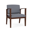 Picture of Lesro AW1201 Fabric Upholstered Amherst Wood Oversized Guest Chair
