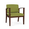 Picture of Lesro AW1201 Fabric Upholstered Amherst Wood Oversized Guest Chair