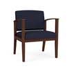 Picture of Lesro AW1201 Fabric Upholstered Amherst Wood Oversized Guest Chair