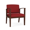 Picture of Lesro AW1201 Fabric Upholstered Amherst Wood Oversized Guest Chair