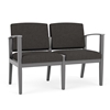 Picture of Lesro AW2101 Fabric Upholstered Amherst Wood 2 Seat Sofa