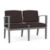 Picture of Lesro AW2101 Fabric Upholstered Amherst Wood 2 Seat Sofa