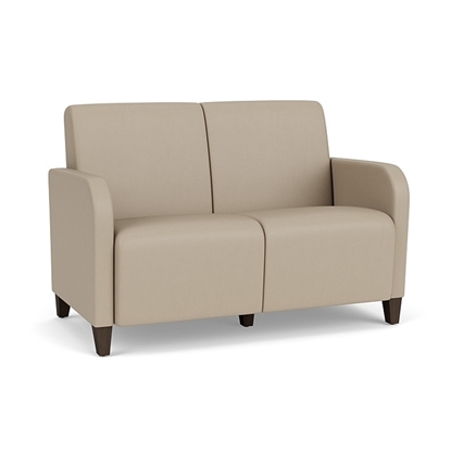 Picture of Lesro SN2101 Vinyl Upholstered Siena 2 Seat Sofa