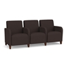 Picture of Lesro SN3103 Fabric Upholstered Siena 3 Seat Sofa with Center Arms