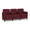 Picture of Lesro SN3103 Fabric Upholstered Siena 3 Seat Sofa with Center Arms