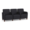 Picture of Lesro SN3103 Vinyl Upholstered Siena 3 Seat Sofa with Center Arms