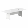 Picture of Bush P/N 99TB9642 8' Boat Shaped Conference Table with Wood Base