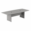 Picture of Bush P/N 99TB9642 8' Boat Shaped Conference Table with Wood Base
