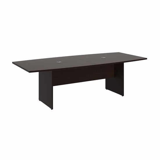Picture of Bush P/N 99TB9642 8' Boat Shaped Conference Table with Wood Base