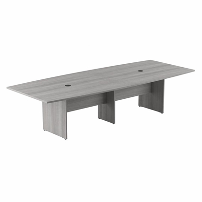 Picture of Bush P/N 99TB12048 10' Boat Shaped Conference Table with Wood Base