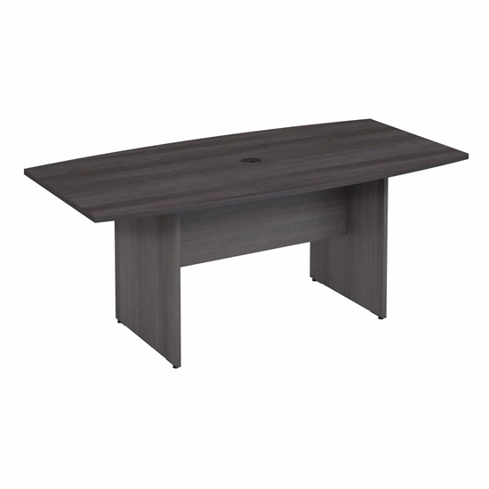 Picture of Bush 6' P/N 99TB7236 Boat Shaped Conference Table with Wood Base