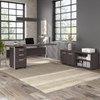Picture of Hybrid HYB014 72W x 30D Computer Table Desk with Storage and Mobile File Cabinet