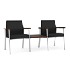 Picture of Lesro Mystic MG2201 2 Chairs with Connecting Center Table