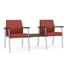 Picture of Lesro Mystic MG2201 2 Chairs with Connecting Center Table