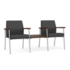 Picture of Lesro Mystic MG2201 2 Chairs with Connecting Center Table