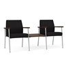 Picture of Lesro Mystic MG2201 2 Chairs with Connecting Center Table