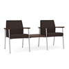 Picture of Lesro Mystic MG2201 2 Chairs with Connecting Center Table