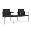 Picture of Lesro Mystic MG2201 2 Chairs with Connecting Center Table