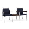 Picture of Lesro Mystic MG2201 2 Chairs with Connecting Center Table