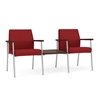 Picture of Lesro Mystic MG2201 2 Chairs with Connecting Center Table