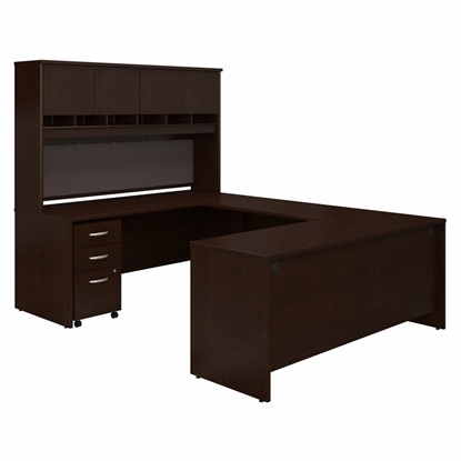 Picture of Series C SRC094 U Shaped Desk with Hutch