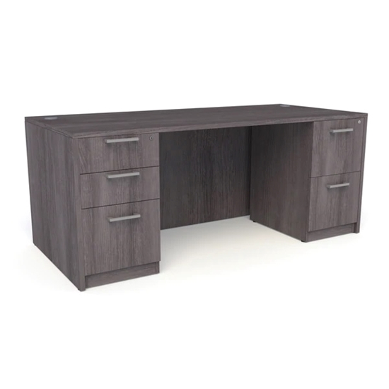 Picture of Pivit  66" Double Pedestal Desk
