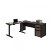 Picture of Bestar 93885 Sit Stand Desk