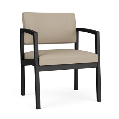 Picture of Lesro LS1201 Lenox Steel Vinyl Upholstered Oversized Guest Chair