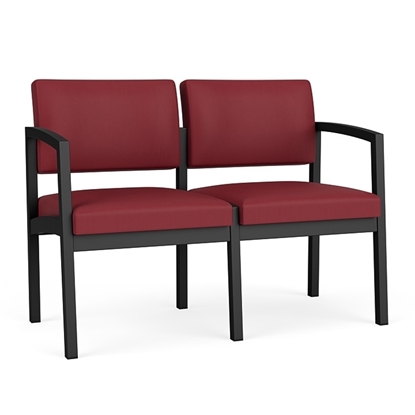 Picture of Lesro LS2101 Lenox Steel Vinyl Upholstered 2 Seat Sofa