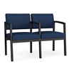 Picture of Lesro LS2103 Lenox Steel Vinyl Upholstered 2 Seat Sofa with Center Arm