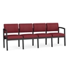 Picture of Lesro LS4101 Lenox Steel Vinyl Upholstered 4 Seat Sofa