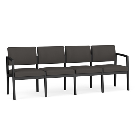 Picture of Lesro LS4101 Lenox Steel Vinyl Upholstered 4 Seat Sofa
