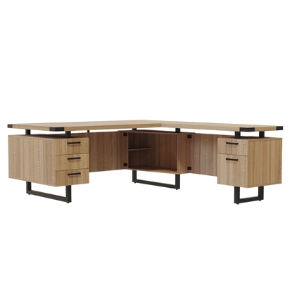 Picture of Mirella MRLSBF7236  72"W L-Shaped Desk