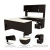 Picture of Bestar 52414 U-Shaped Executive Desk with Pedestal and Hutch