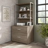 Picture of Hybrid 2 Drawer Lateral File Cabinet with Shelves