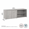 Picture of Hybrid HYS160 Storage Cabinet with Doors and Shelves