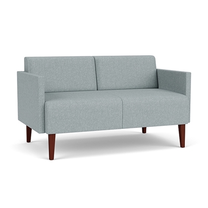 Picture of Lesro Luxe LX1501 Vinyl Upholstered Loveseat