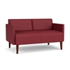 Picture of Lesro Luxe LX1501 Vinyl Upholstered Loveseat
