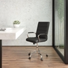 Picture of Flash Whitney GO-2286M-BK Black LeatherSoft Executive Office Chair