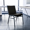 Picture of HERCULES Series XU-60153 Heavy Duty Black Vinyl Stack Chair
